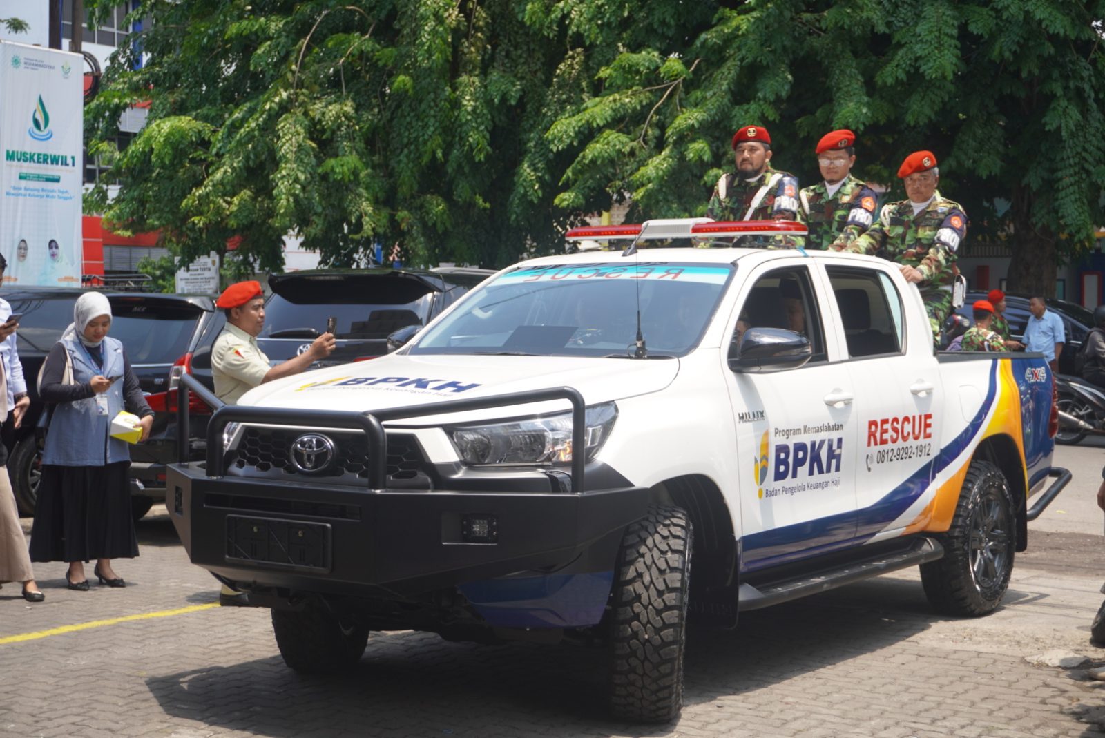 Mobil Rescue Sinergitas BPKH dan Muhammadiyah