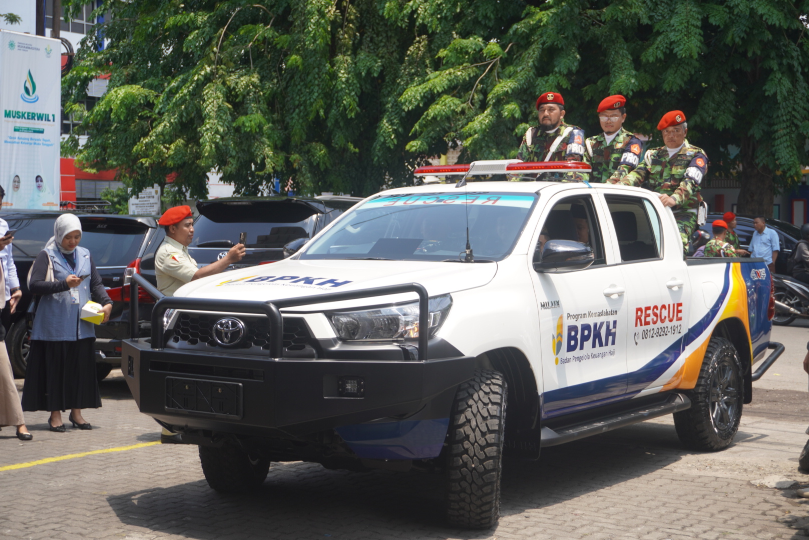 Mobil Rescue Sinergitas BPKH dan Muhammadiyah