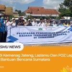 Pelepasan armada bantuan bencana Sumatera oleh Kemenag dan FOZ Jateng dihadiri Lazismu