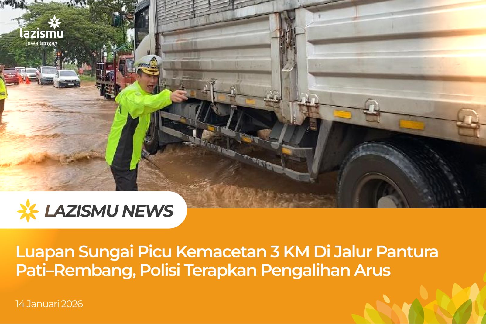 Banjir Melanda Di Pati-Rembang