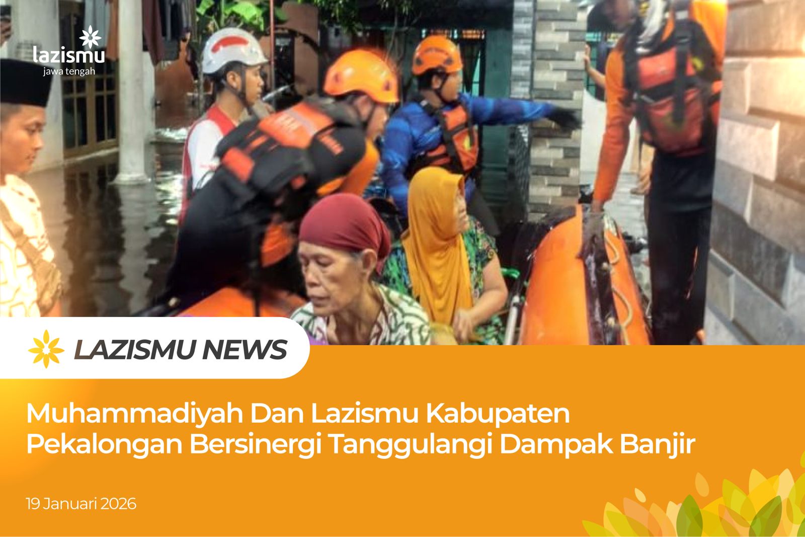 r Pekalongan: Instruksi PDM untuk Siaga Bersama Lazismu