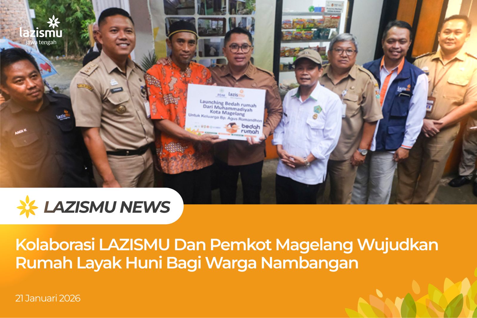 Bedah Rumah lazismu magelang