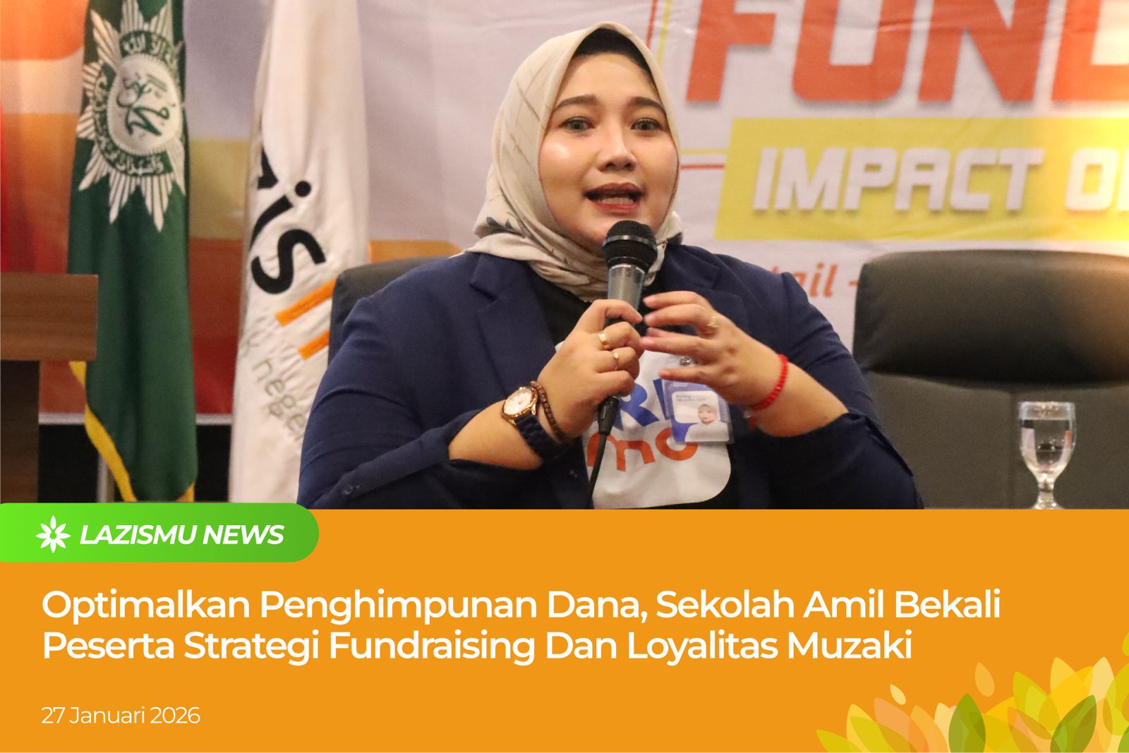 Materi Fundraising Sekolah Amil bersama BRI di Semarang