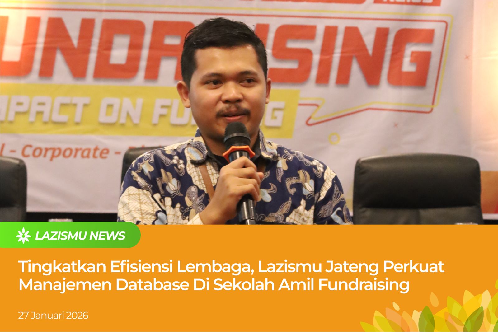 Pematerian Manajemen Database Lazismu Jateng