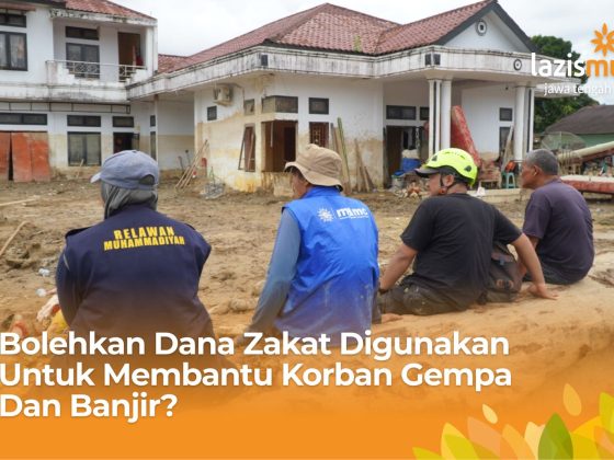 Hukum zakat untuk bencana alam