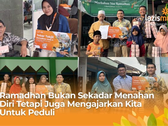 berbagi di bulan Ramadhan bersama Lazismu