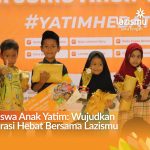 Penyaluran donasi santunan yatim dan dhuafa untuk pendidikan yatim