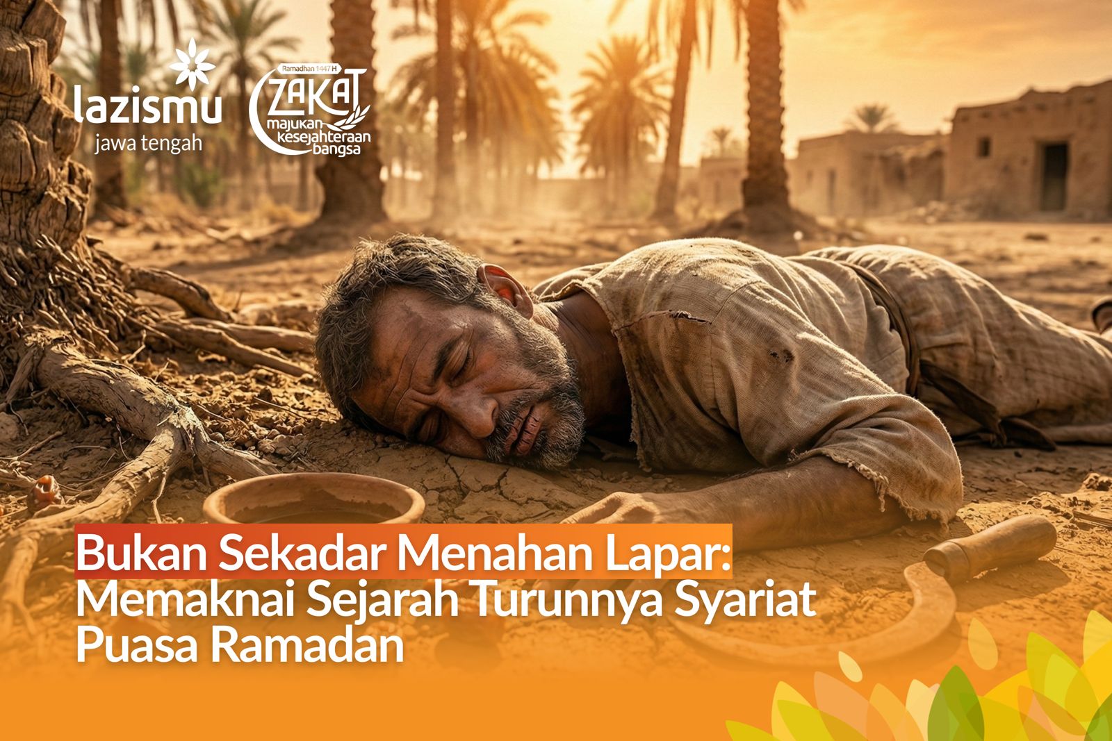 sejarah puasa Ramadan kisah Qais bin Sirmah kelelahan di ladang kurma