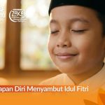 Ilustrasi anak muslim berdoa dengan khusyuk sebagai bentuk persiapan diri menyambut Idul Fitri.