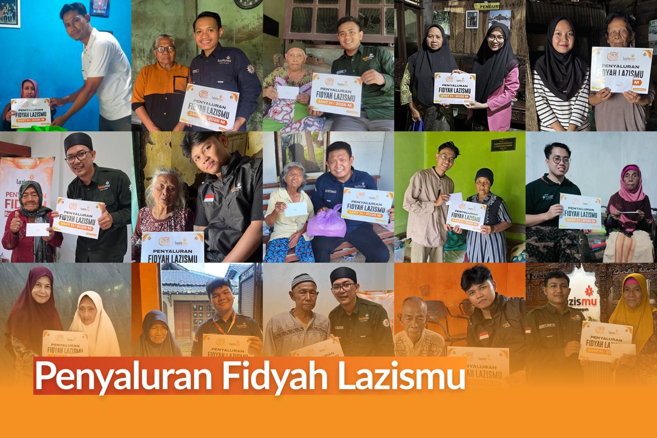 Lazismu Salurkan 400 Paket Fidyah di Jawa Tengah