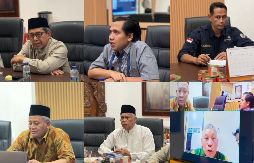 Rapat koordinasi LPHU, Lazismu, dan MPM Jawa Tengah di Semarang membahas persiapan dan SOP pelaksanaan DAM atau Hadyu bagi jamaah.