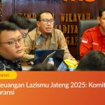 Suasana rapat exit meeting audit keuangan Lazismu Jawa Tengah tahun buku 2025 bersama KAP Abdul Hamid.
