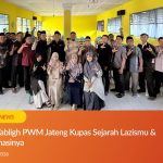 Ir. Akhmad Zaeni memaparkan materi sejarah Lazismu dalam acara Sekolah Tabligh PWM Jateng di Brebes.