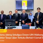 Potret Faris Shalahuddin Zakiy, DPS Lazismu Jateng dan Dosen UIN Walisongo Semarang, peraih gelar doktor tanpa ujian terbuka.