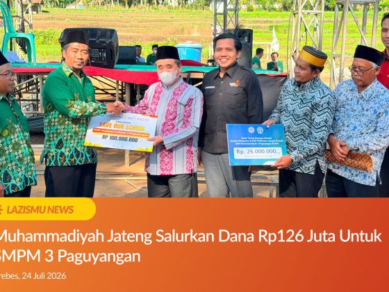 bantuan lazismu jateng untuk smp m 3