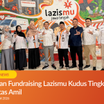 Suasana pembukaan pelatihan fundraising Lazismu antara pengurus Lazismu Jawa Tengah dan Lazismu Kudus di ruang rapat.