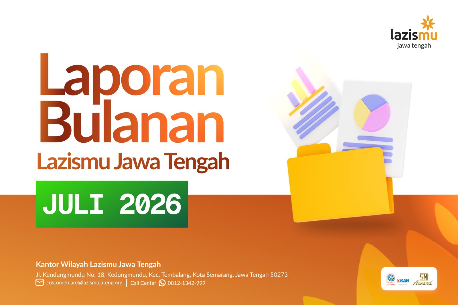 Laporan Juli Lazismu Jateng 2026