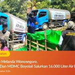 Kekeringan Wonosegoro, Lazismu dan MDMC Boyolali salurkan air bersih