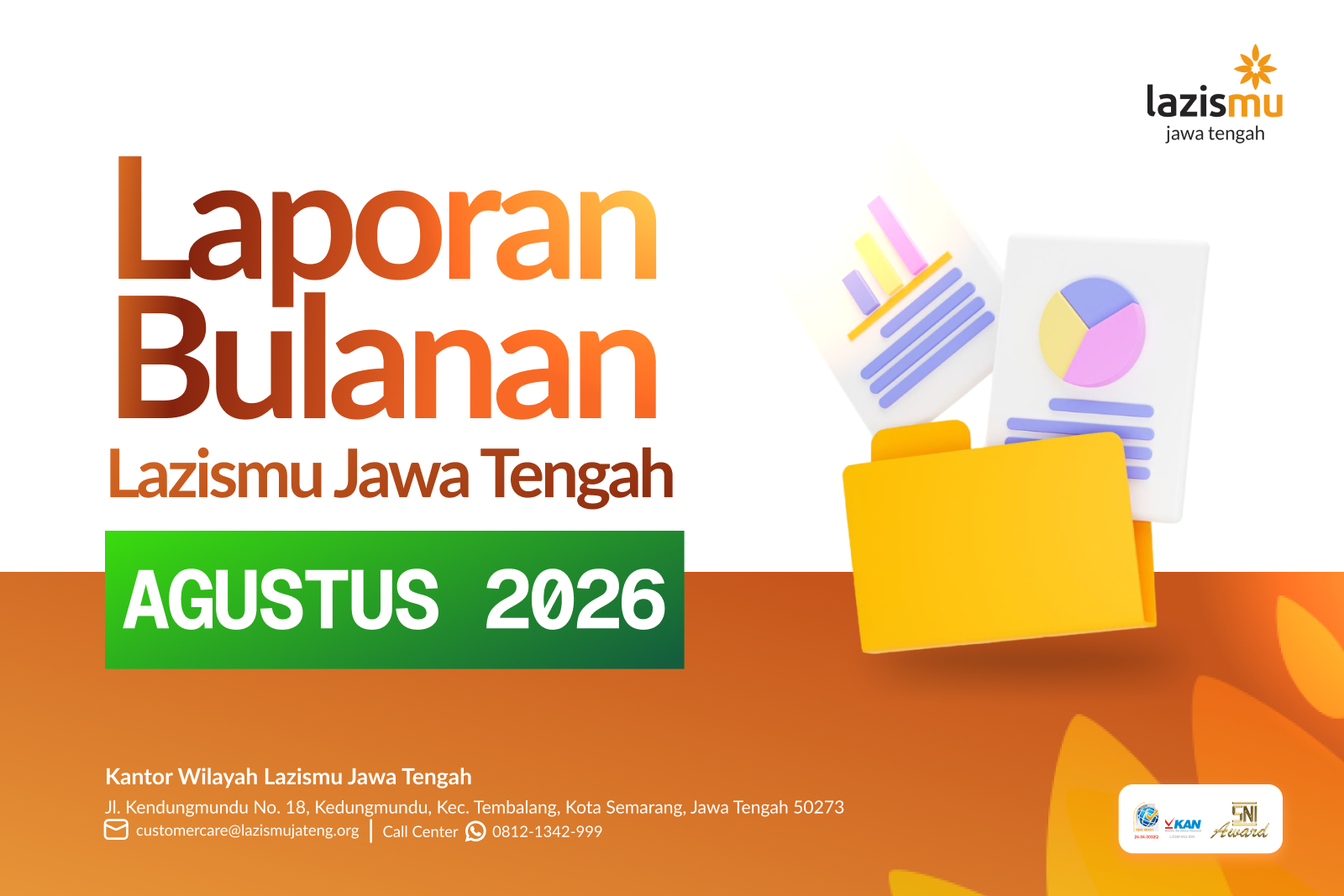 laporan agustus lazismu jateng 2026