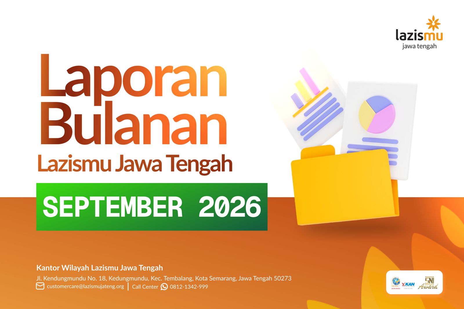 laporan september 2026 lazismu jateng